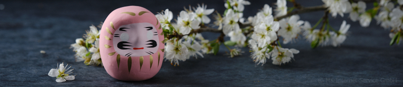 Daruma - japanischer Glücksbringer