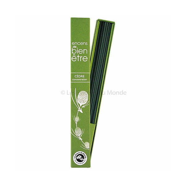 Zeder (Konzentration) - Wellness-Räucherstäbchen Aromambiance