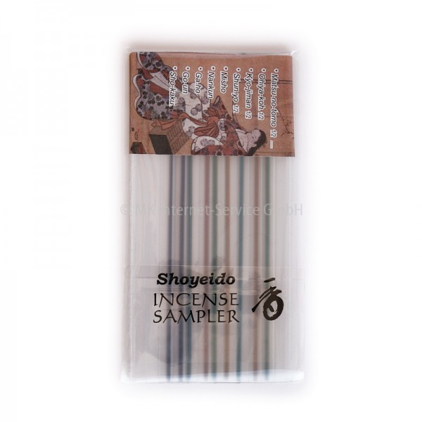 Premium Incense Sampler - Japanische Räucherstäbchen Shoyeido