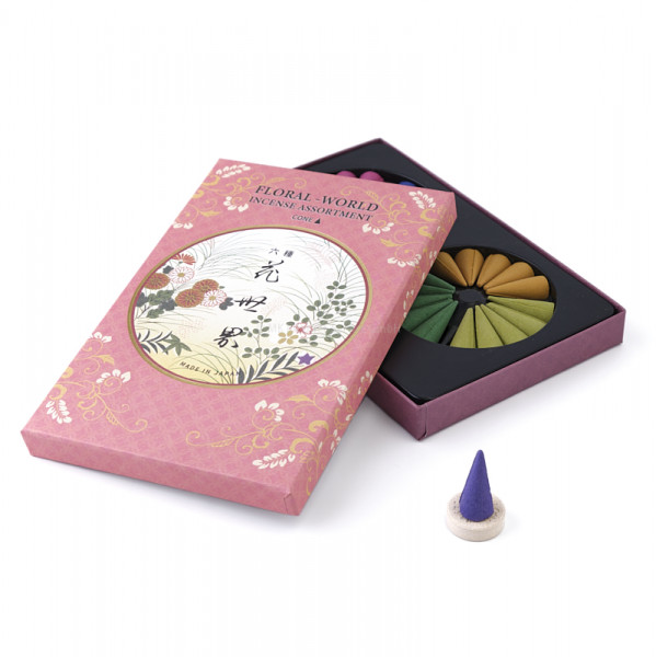 Shoyeido Floral World Incense Cones Assortment