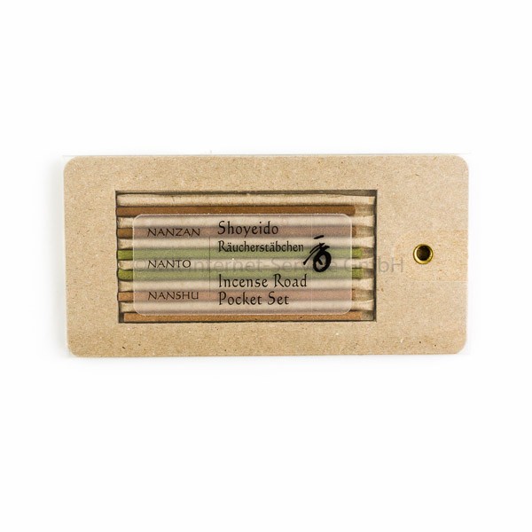 Incense Road Pocket-Set - Japanisches Räucherstäbchensortiment von Shoyeido