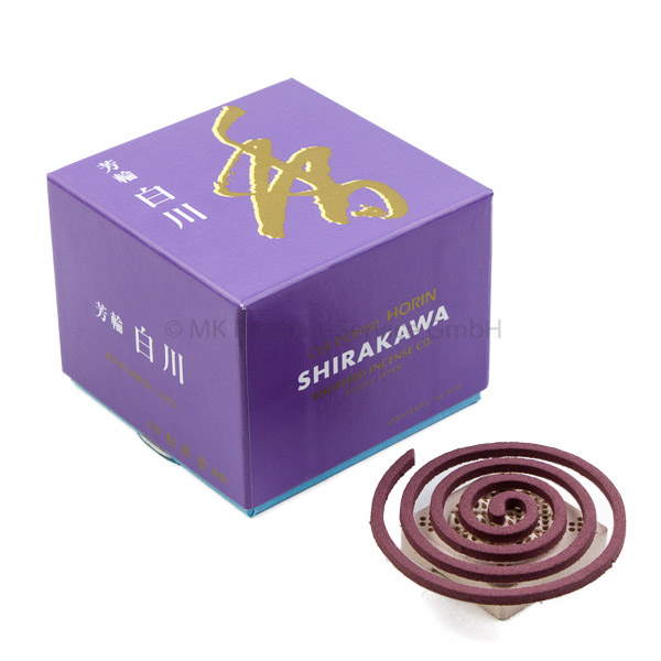 Encens Japonais Shoyeido Horin Shirakawa Rivière Blanche - 10 Bobines, Senteur Cannelle
