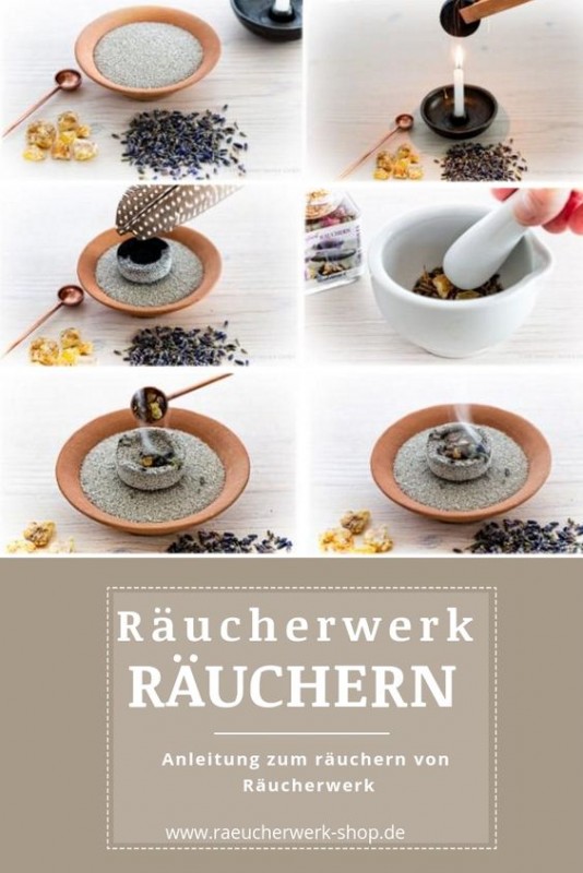 Räucherwerk räuchern