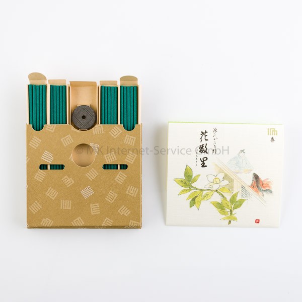 Hanachirusato (Blütenfeld) Genji-Serie - Japanische Räucherstäbchen Shoyeido