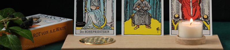 Kartenhalter für Tarotkarkten und Orakelkarten