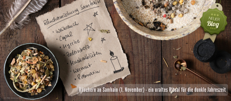 Räuchern an Samhain (1. November) - ein uraltes Ritual für die dunkle Jahreszeit