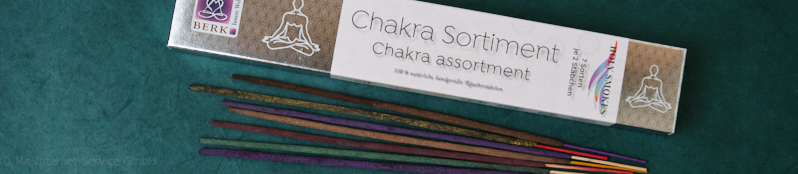 Holy Smokes Räucherstäbchen Chakra Line