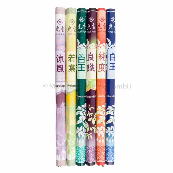 Sortiment Classics - Japanische Räucherstäbchen Hikali Koh