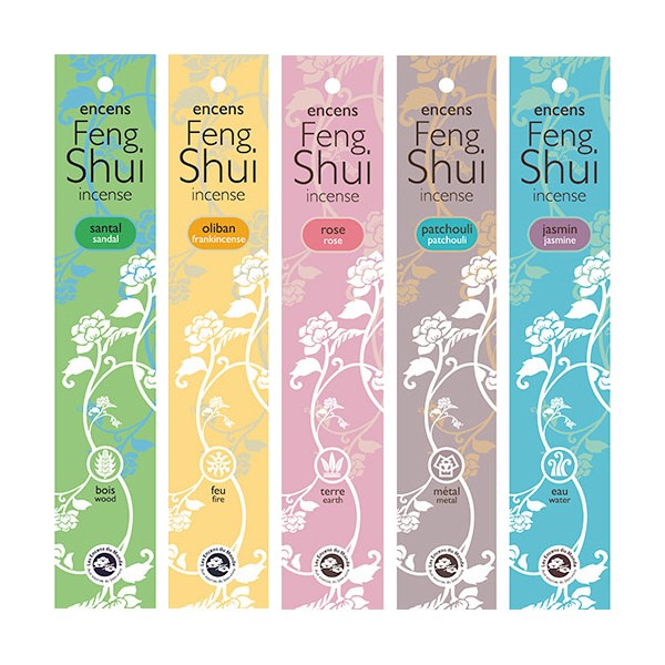 Feng Shui Räucherstäbchen-Sortiment von Les Encens du Monde