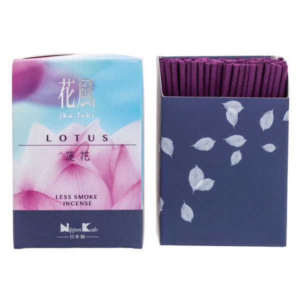 Ka-fuh raucharme kurze Räucherstäbchen Lotus - Japanische Räucherstäbchen Nippon Kodo