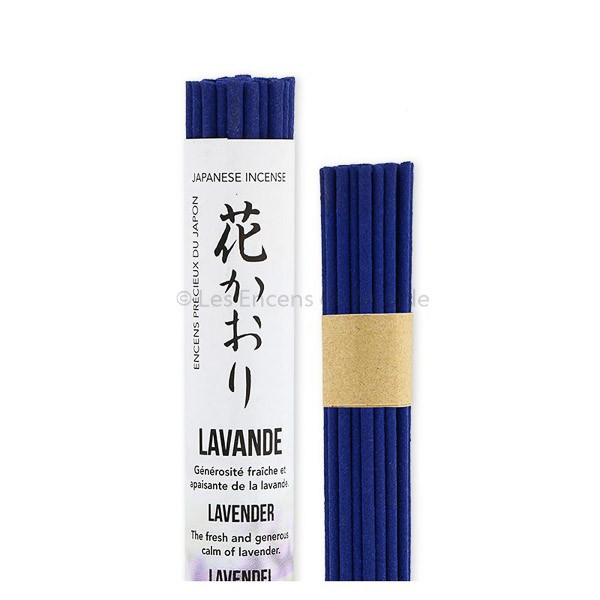 Lavendel - Japanische Räucherstäbchen Les Encens du Monde