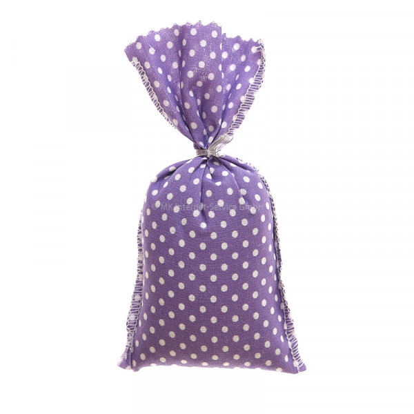 Lavendel-Duftsäckchen, lila (Punkte)