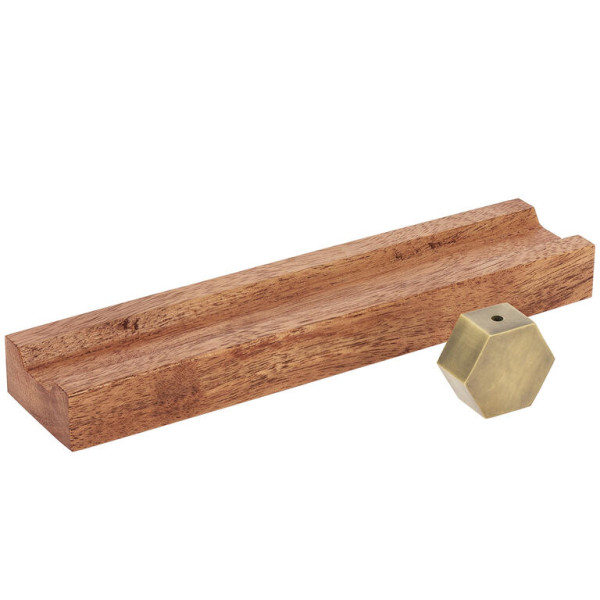 Räucherstäbchenhalter Paramita mit Sechseck